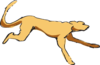 Running Cat Clip Art